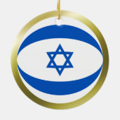 Israël Vlag Ornament (Achterkant)