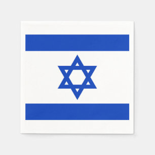 Israël Vlag Papieren servetten
