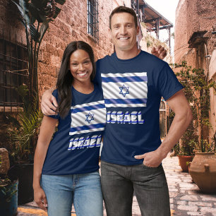 Israël Vlag Patriottisch Unisex T-shirt