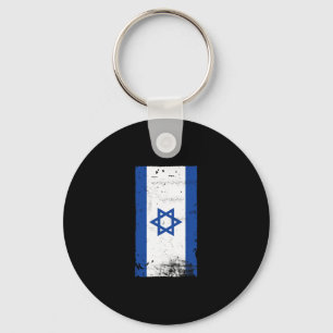 Israël Vlag Patriottisch Zionisme Joodse Trots Sleutelhanger