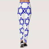 Israël vlag patroon leggings (Achterkant)