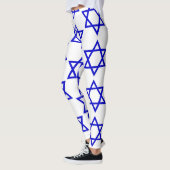 Israël vlag patroon leggings (Links)