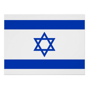 Israël-vlag Perfect Poster