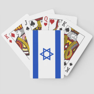 Israël-vlag Pokerkaarten