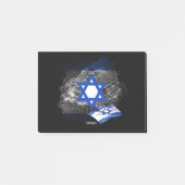 Israël vlag post-it® notes (Voorkant)