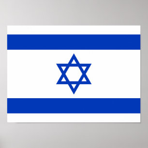 Israël-vlag Poster