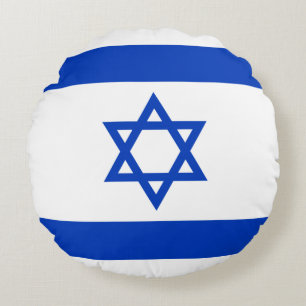 Israël-vlag Rond Kussen