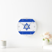 Israël-vlag Ronde Klok (Huis)
