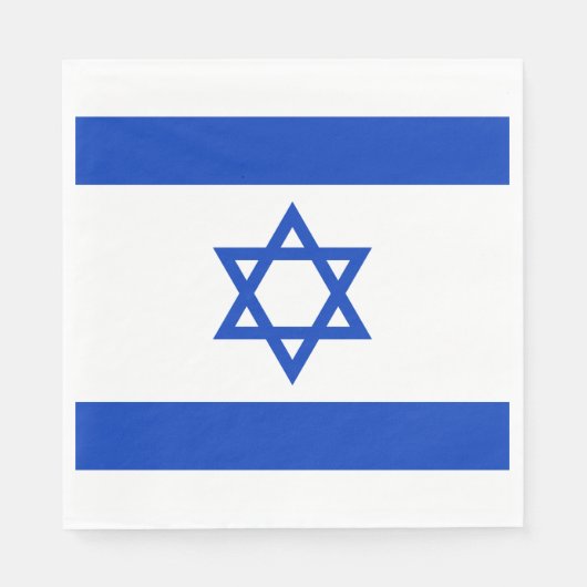 Israël-vlag Servet (Voorkant)
