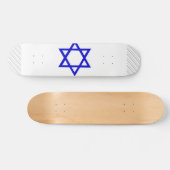 Israël Vlag Skateboard (Horizontaal)