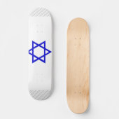 Israël Vlag Skateboard (Voorkant)