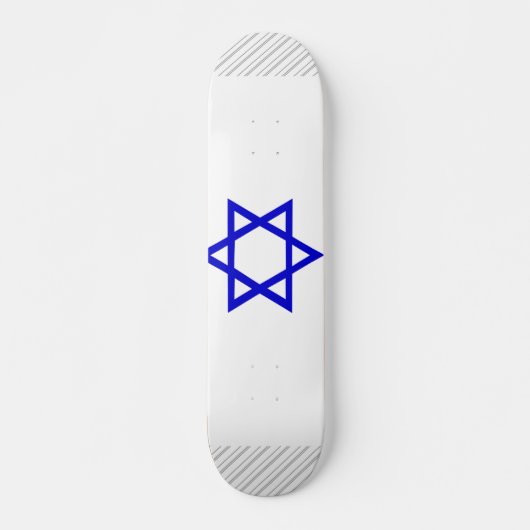 Israël Vlag Skateboard (Voorkant)