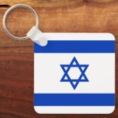 Israël-vlag Sleutelhanger (Voorkant)