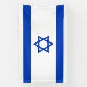 Israël Vlag Spandoek (Verticaal)