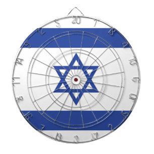 Israël Vlag, Ster van David Jodendom Joods Dartbord