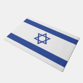 Israël Vlag, Ster van David Jodendom Joods Deurmat (Schuin)