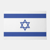Israël Vlag, Ster van David Jodendom Joods Deurmat (Voorkant)