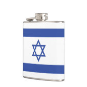 Israël Vlag, Ster van David Jodendom Joods Heupfles (Links)