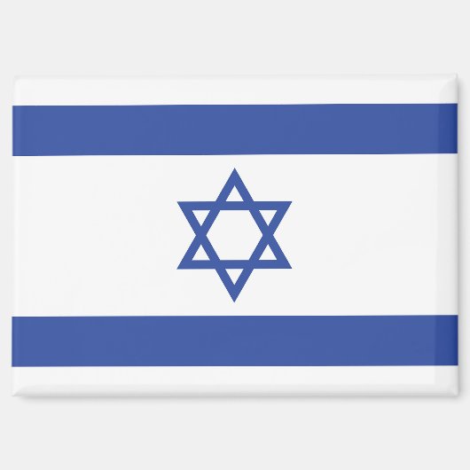 Israël Vlag, Ster van David Jodendom Joods Magneet (Voorkant)