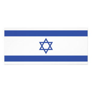 Israël Vlag, Ster van David Jodendom Joods Reclamekaart