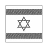 Israël Vlag, Ster van David Jodendom Joods Rubberstempel (Afrduk)