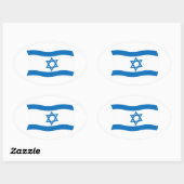 Israël Vlag Sticker (Vel)