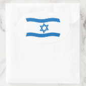 Israël Vlag Sticker (Tas)