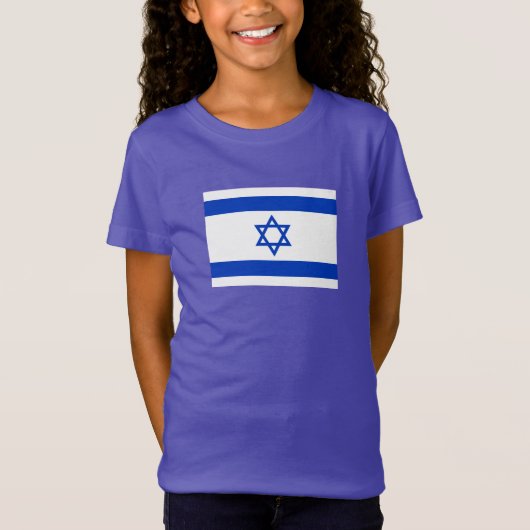 Israël-vlag T-shirt (Voorkant)