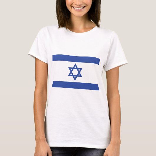 Israël-vlag T-shirt (Voorkant)