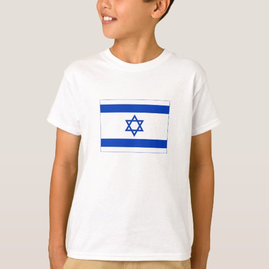 Israël-vlag T-shirt (Voorkant)