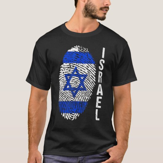 Israël Vlag T-shirt (Voorkant)