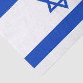 Israël-vlag Tissuepapier (Detail)