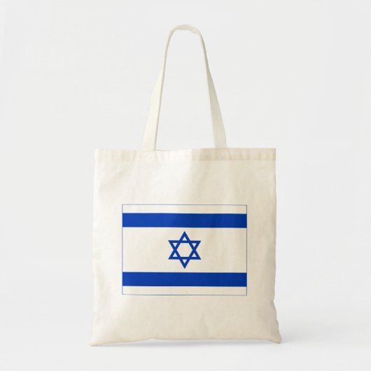 Israël-vlag Tote Bag (Voorkant)