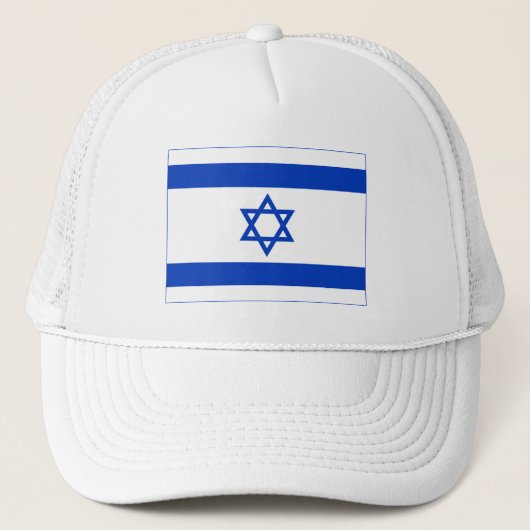 Israël-vlag Trucker Pet (Voorkant)