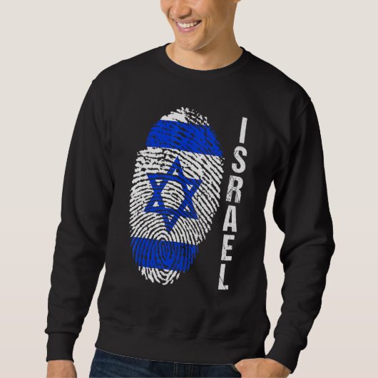 Israël Vlag Trui (Voorkant)