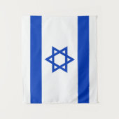 Israël-vlag Wandkleed (Voorkant)