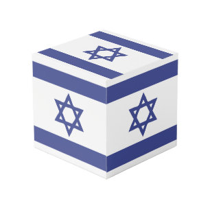 Israël Vlaggenembleem Kubus