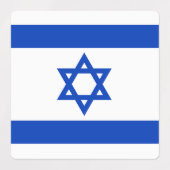Israël Vlaggenplein Labels (Design 2)