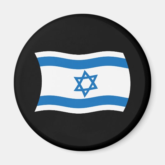 Israël Vlagmagneet Magneet (Voorkant)