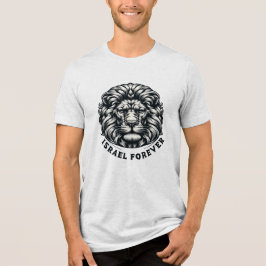 Israël voor altijd. Leeuw van Judea. Tri-Blend T-s Shirt