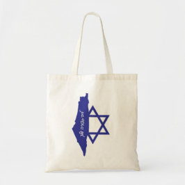 Israël vorm met ster van David Tote Bag