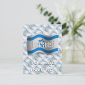 Israel Waving Flag Kaart (Staand voorkant)