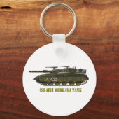 ISRAELI MERKAVA TANK SLEUTELHANGER (Voorkant)