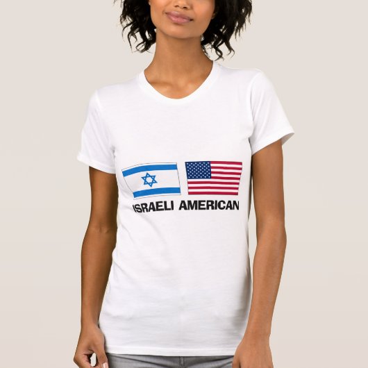 Israëlisch-Amerikaans T-shirt (Voorkant)