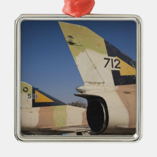 Israëlisch gebouwde Kfir jachtvliegtuig Metalen Ornament
