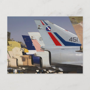 Israëlisch gebouwde Kfir jager Briefkaart