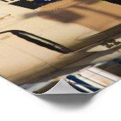 Israëlisch gebouwde Kfir jager Poster (Hoek)