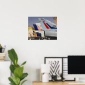 Israëlisch gebouwde Kfir jager Poster (Thuiskantoor)