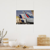 Israëlisch gebouwde Kfir jager Poster (Keuken)