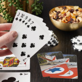 Israëlisch luchtmachtmuseum pokerkaarten (Insitu)